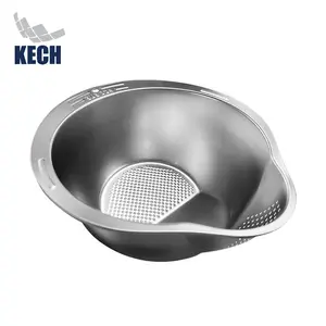 กะละมังล้างผัก SS 19.5cm KECH-1