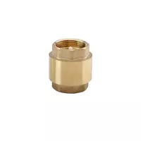 เช็ควาล์วสปริงทองเหลือง 1/2 นิ้ว (4 หุน) KARTEN รุ่น HN3037-1/2 ขนาด 1/2 นิ้ว สีทองเหลือง