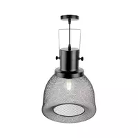 CHANDELIER MDL 01-02920 LUM MT BK 1L