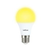 LED LAMP E27 WARMWHITE Pear shaped LEKISE A60 TOP