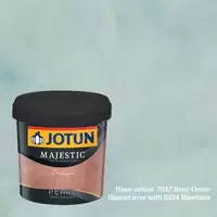 Jotun Majestic Design Pearl 7037 Sour Onion + 5324 Blentana