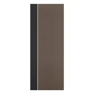 ประตูห้องน้ำ UPVC ไม่เจาะลูกบิด ECO-DOOR PC1 70x180 ซม. สีโอ๊ค ทูโทน-1