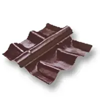 Adjustable Ridge Roman Tile Hahuang Classic Brown