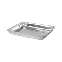 ถาดเหลี่ยมสแตนเลส CPK SL.08 40X30X4.8 ซม.