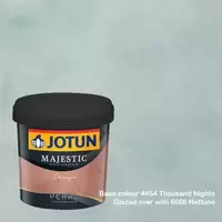Jotun Majestic Design Pearl 4454 Thousand Nights + 6066 Nettuno