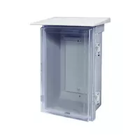ตู้กันน้ำมีหลังคา8x13เทาฝาใส EER01TC RAC