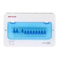 ตู้คอนซูมเมอร์ 8 ช่อง+MAIN RCBO 63A RACER