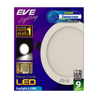 ดาวน์ไลท์ LED EVE PANEL CIRCLE 9 วัตต์ DAYLIGHT 5.71 นิ้ว สีขาว กลม