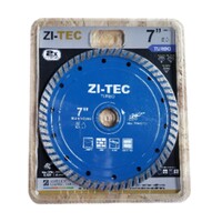 แผ่นตัดเพชรแบบแห้ง ZITEC 7"