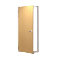 ประตูเหล็ก DoorTech บานเดี่ยว ND-01 H-Wood Nature