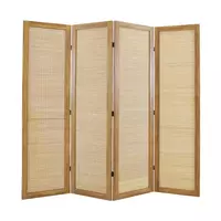 ฉากกั้น 4 บานพับ PMB4517-4307-LATTE
