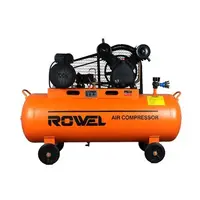 ROWEL BV65 110S Belt-driven Air Compressor, 1.5 HP, 110 Liters