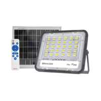 สปอร์ตไลท์โซล่าเซลล์ RACER CLEAN LIGHT 70 วัตต์ DAYLIGHT สีเทา