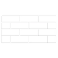 กระเบื้องผนัง มิทช์ บริค ไวท์ 1.44M2 TARA 30x60CM