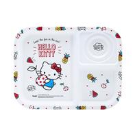 ถาดหลุมเมลามีน 10.5" SUPERWARE KITTY SUMMER FRUITS