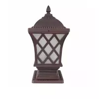 Pole top lamp, model 8187-PT, copper color, FINEXT