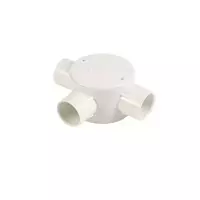 2-way splitter with cover 20 mm