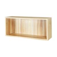 WOODEN SHELF 70x20x30cm METIC