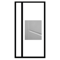 UPVC Door Unix Exterior Grey CNCUPG-1