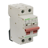 เบรกเกอร์ 63 แอมป์ MCB HACO 2 Pole 10kA รุ่น H7