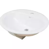 American Standard AQUALYN TF-476S-WT Countertop Built-in Washbasin