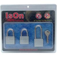 กุญแจคีย์อะไลท์ ISON 899 CS40/3 40 มม. แพ็ก 3 ตัว