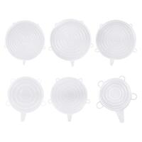 SILICONE LID KECH 6PSC/SET