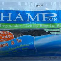 CHAM GARBAGE BAG ROLL (BLACK) 36X45"