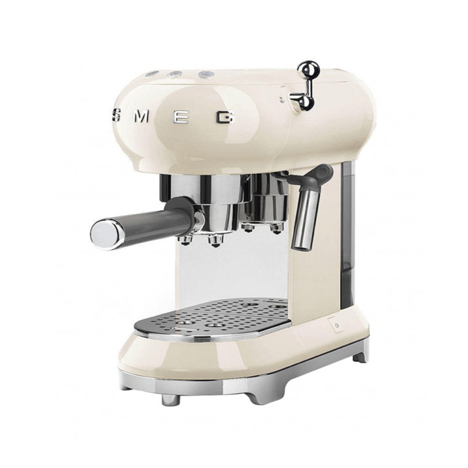 Smeg Semi Automatic Coffee Machine ECF01CREU-1