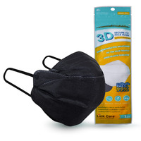 หน้ากากอนามัย 3D PM 2.5 LINK CARE สีดำ
