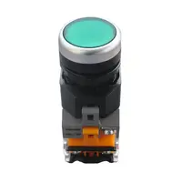 PUSH BUTTON SWITCH LED 22MLA38-11D/GR CT