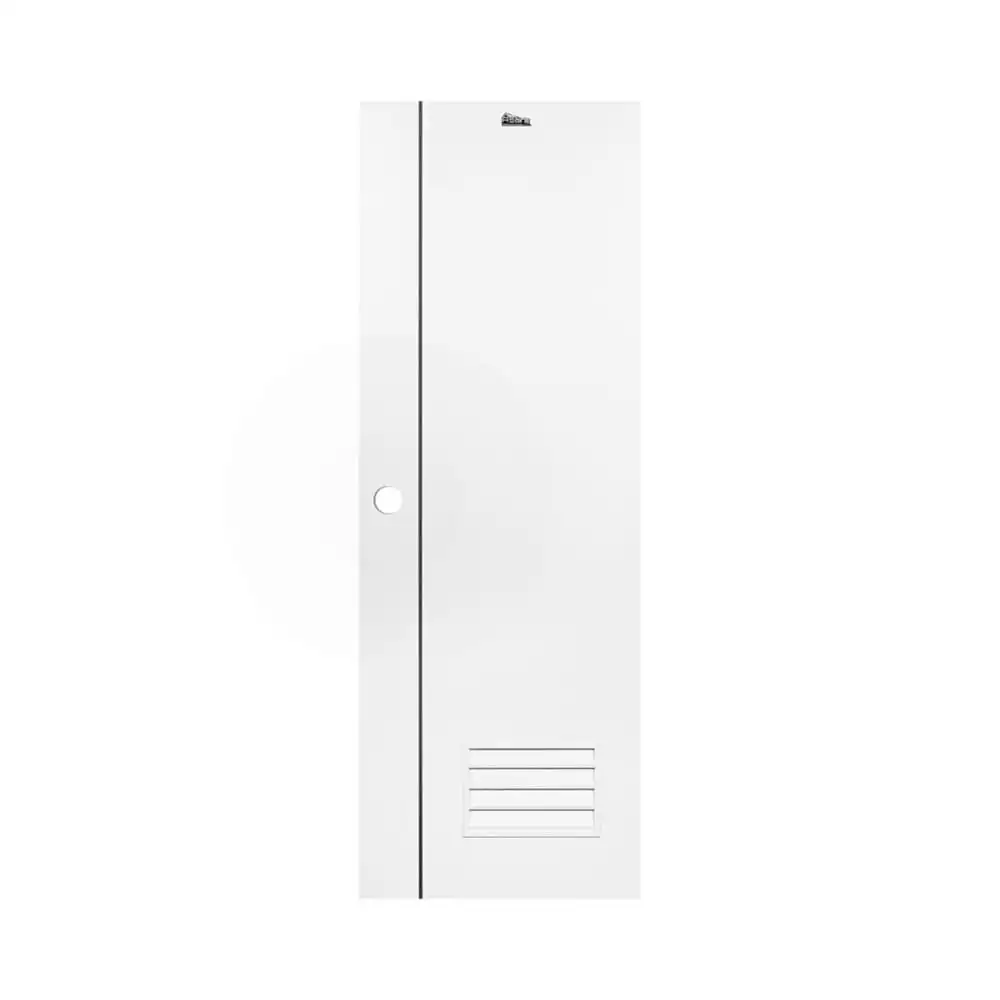 ประตูห้องน้ำ UPVC เจาะลูกบิด ASARA A812 70x200 ซม. สีขาว-1