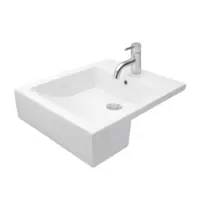 TOTO LW642CJW/F Semi Recessed Lavatory