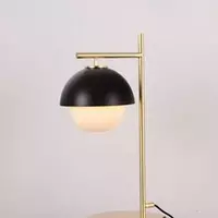 TABLE LAMP CS MT5196 CAR MT BK/ GD