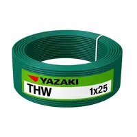 สายไฟ THW 25 ตร.มม. สีเขียว YAZAKI