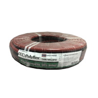 สายเชื่อมคู่แดง-ดำ POLYFLEX