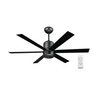 CEILINGFAN CN648 CAR MT/WD MD BK 48"6P