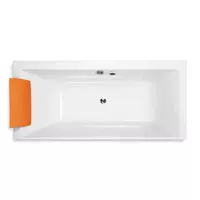 อ่างอาบน้ำระบบบับเบิ้ล มาสซาจ หมอนสีส้ม รุ่น อีโวค 1800 KOHLER K-77092X-G1P-0