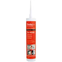 ซิลิโคนมีกรด SEALEX SX-4000 280 มล. สีขาว