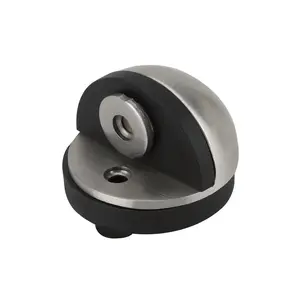 DOME DOOR STOPPER HAFELE 489.70.288 STAINLESS STEEL-1