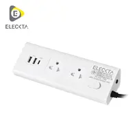 รางปลั๊กไฟ2ช่อง1สวิตช์2USB1Type-C 3M ELE