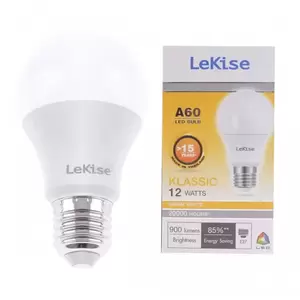 LED light bulb A60 12 watts, Klassic model (Warm White) LEKISE-1
