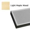 Galvanized Steel Acoustic Baffle Ceiling Metalworks V-P500 Light Maple Wood Height 100 mm