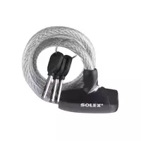 กุญแจจักรยาน SOLEX 3310 สีดำ