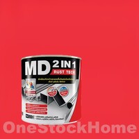TOA MG163 สีน้ำมัน TOA MANDARIN DUCK 2IN1 สีแดง