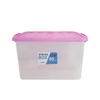 CONTAINER CS80L 67.5x45.1x38.2 PINK