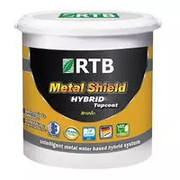 สีทาเหล็ก RTB METAL SHIELD HYBRID TOPCOAT BASE D ชนิดเงา 1แกลลอน