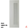 PVC Door Unix Extra P5 Grey 70x180x3.5 cm.Drill 8852402131842