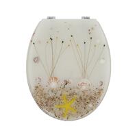POLYRESIN Toilet Seat 22EVP01-SEASHELL
