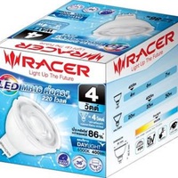 หลอดไฟ LED GU5.3 4W เดย์ไลท์ MR16 RACER